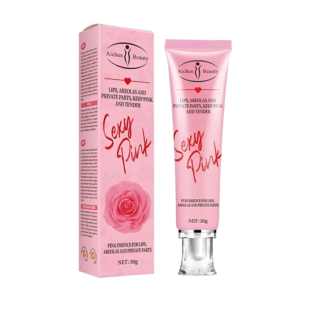 Aichun Beauty Sexy Pink Cream – 30g Tube for Lips & Skin Care-with Pink color Box