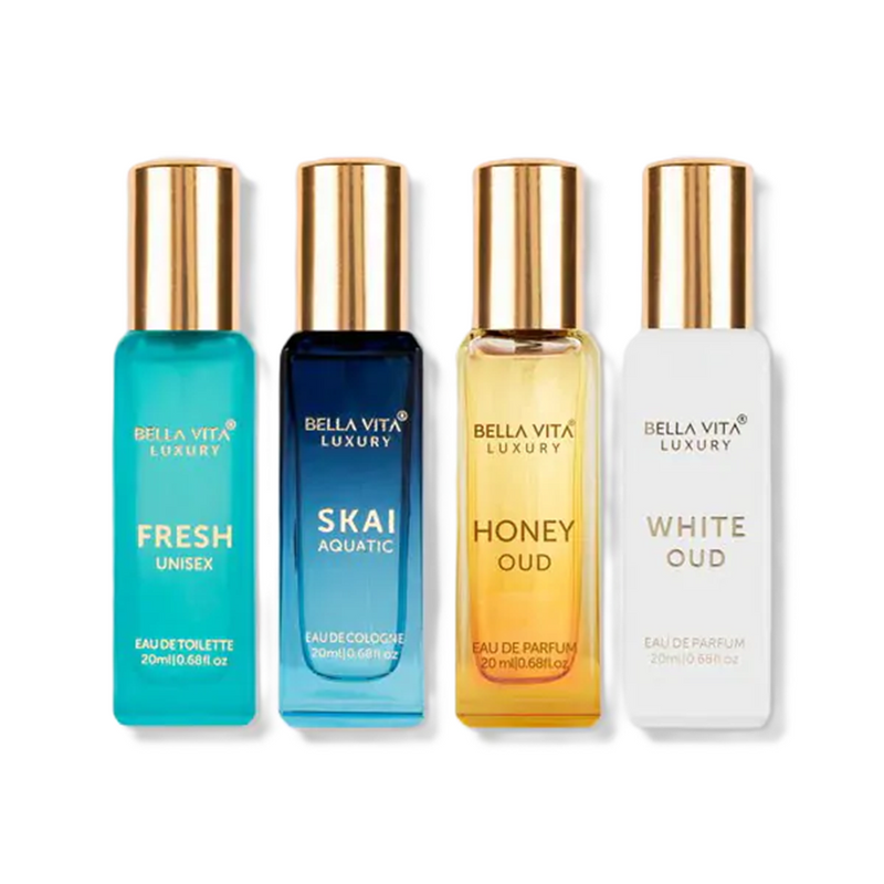 Luxury Unisex Perfume Gift Set 4x20ml