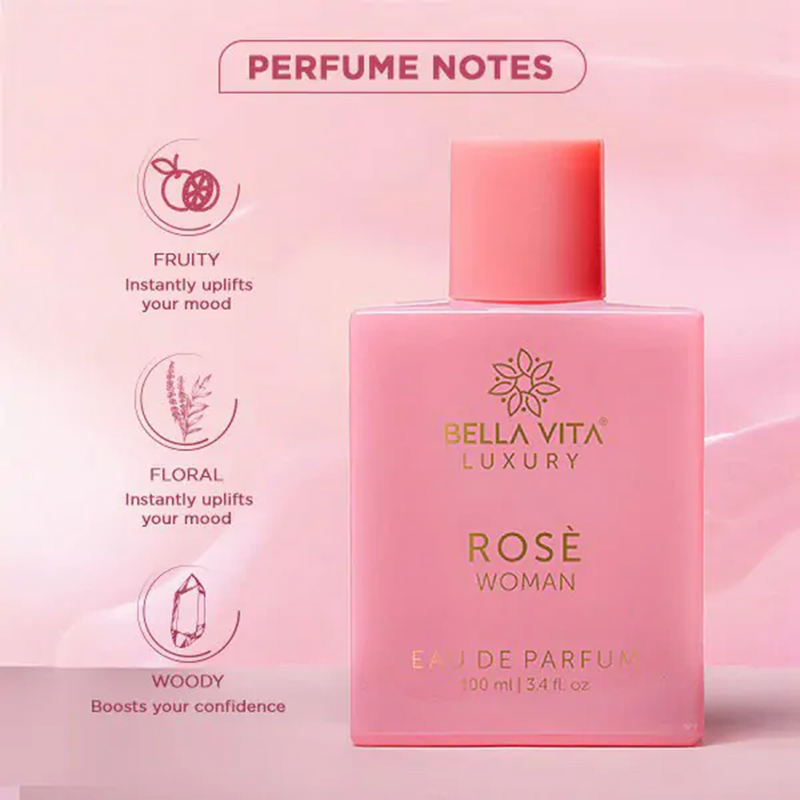 Bellavita Rose Woman Perfume 100ml