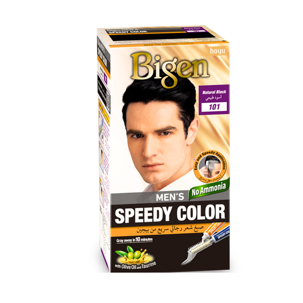 Bigen Men's Speedy Hair  Color Natural Black 101