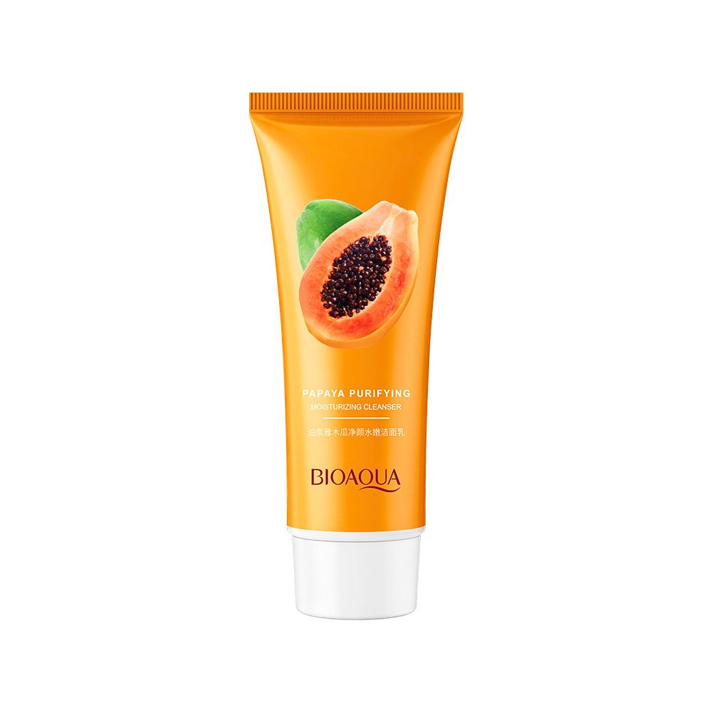 Bioaqua Papaya Purifying Moisturizing Cleanser tube