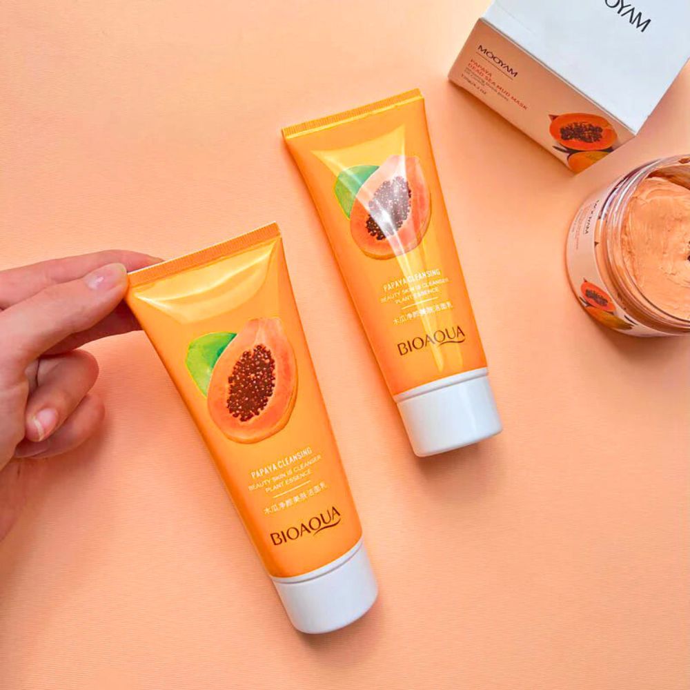 Bioaqua Papaya cleanser for soft glowing skin