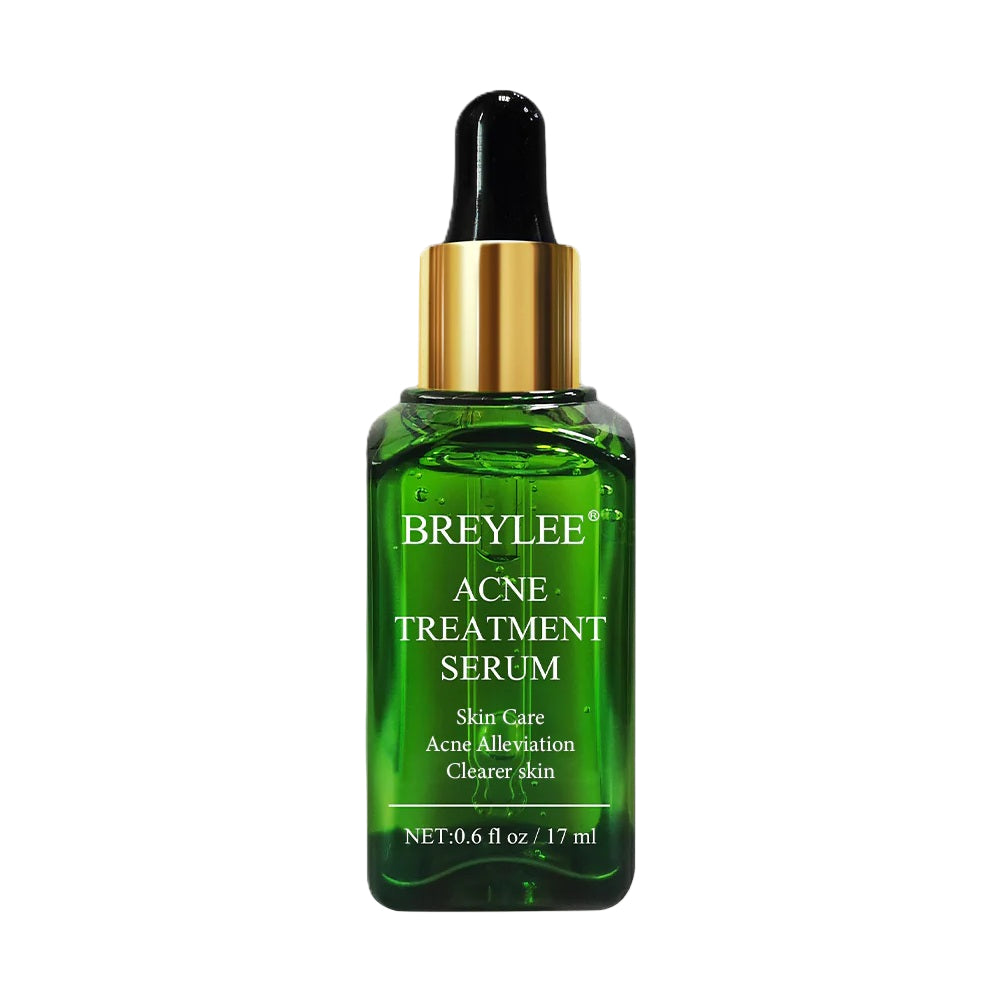 Breylee Acne Treatment Serum 17ml bottle – acne control and clear skin formula with tea tree oil