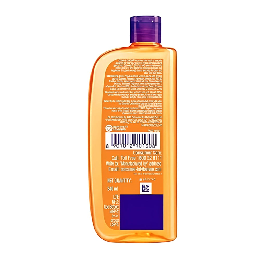 Clean & Clear Aloe Vera Face Wash 100ml Bottle – With official barcode and QR code
