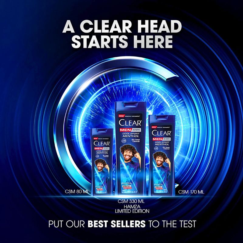 Clear Men Cool Sport Menthol 