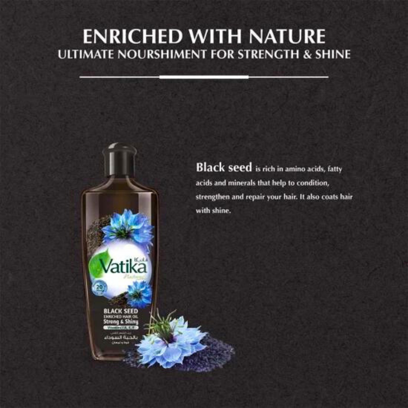 Dabur Vatika Black Seed Enriched Hair Oil 300ml