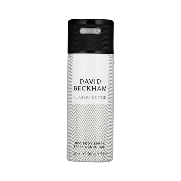 David beckham Classic Homme Deodorant Body Spray For Him 150ml