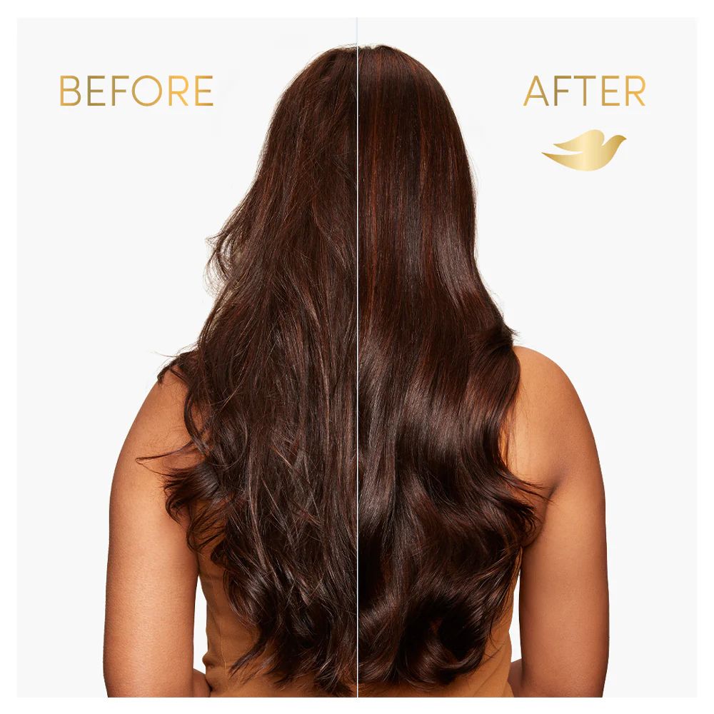 Dove hair mask for smooth and strong hair Before And After Use