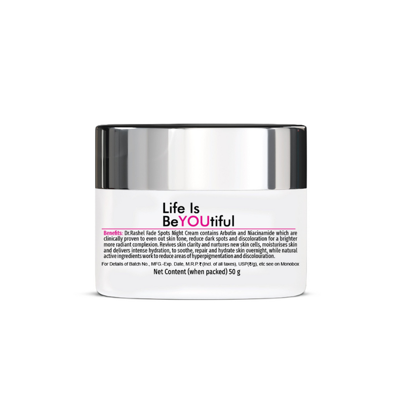 Dr. Rashel White Skin Fade Sports Night Cream 50g BD