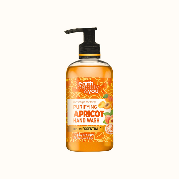 Earth Beauty Purifying Apricot Hand Wash 370ml 