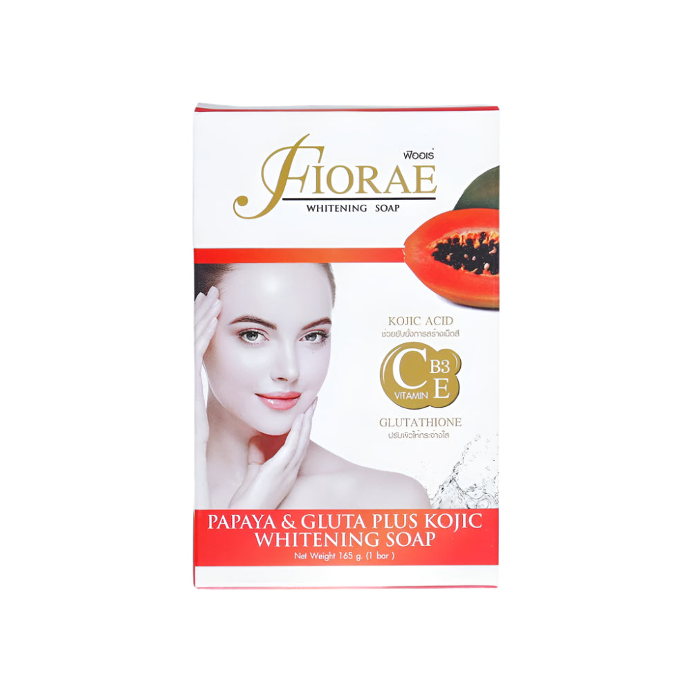 Fiorae Kojic Whitening Soap with Papaya & Gluta
