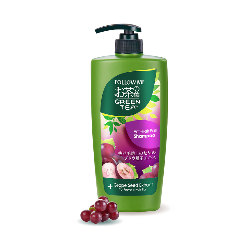 Follow Me Green Tea Anti-Hair Fall Shampoo 650ml