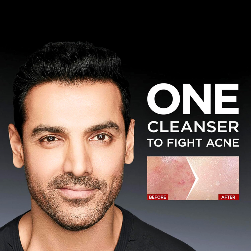 Garnier Men anti-acne foam face wash with salicylic actives one cleanser