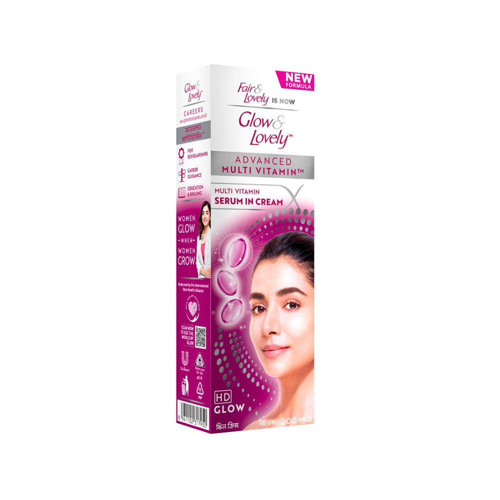 Glow & Lovely cream for even skin tone
