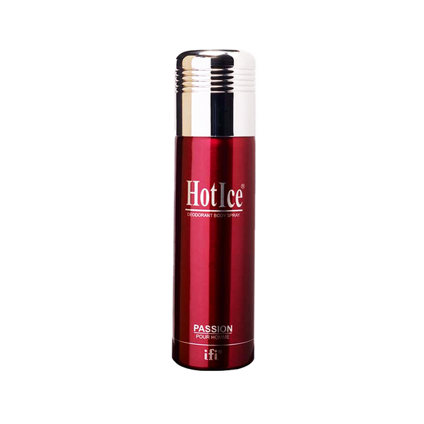 Hot Ice Deodorant Passion Body Spray 200ml