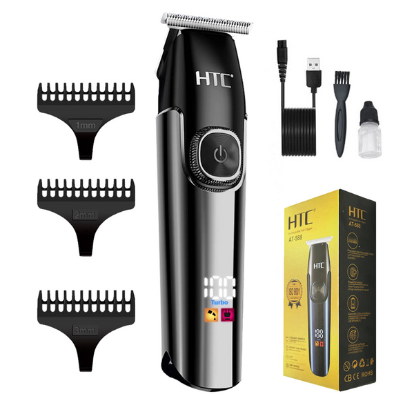 HTC Professional Rechargeable Hair Clipper AT-588 BD