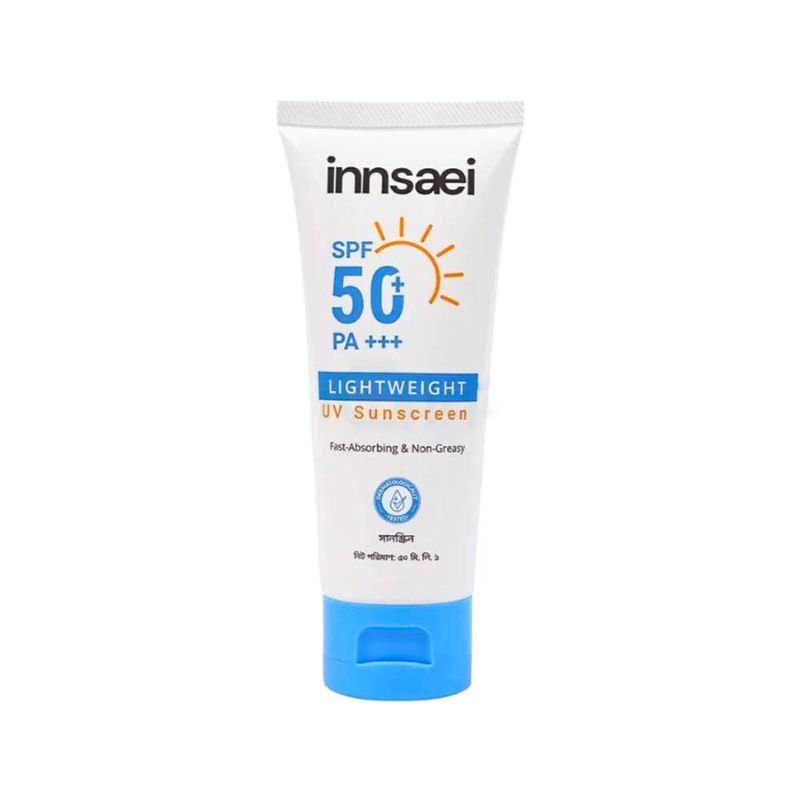 Innsaei Lightweight UV Sunscreen SPF 50+ PA+++ bottle