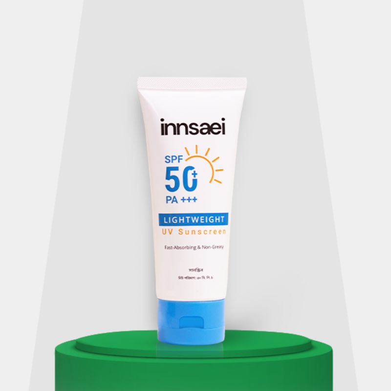 Innsaei broad spectrum sunscreen SPF 50+