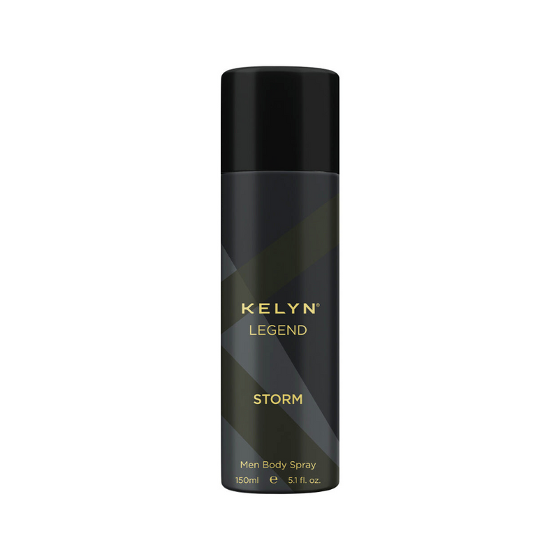 Kelyn Legend Storm Deodorant Body Spray For Men 150ml