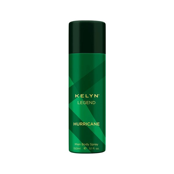 Kelyn Legend Hurricane Deodorant Body Spray For Men 150ml