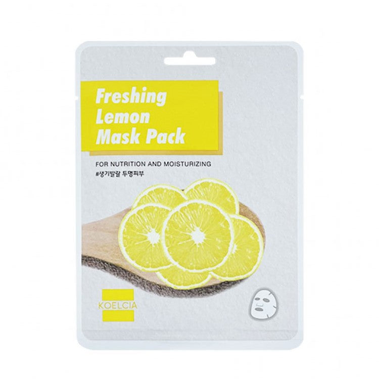 Koelcia Freshing Lemon Sheet Mask