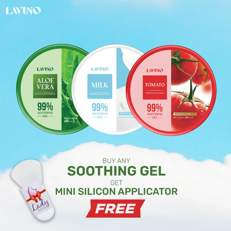 Lavino Aloe Vera Soothing Gel 99% 250ml BD