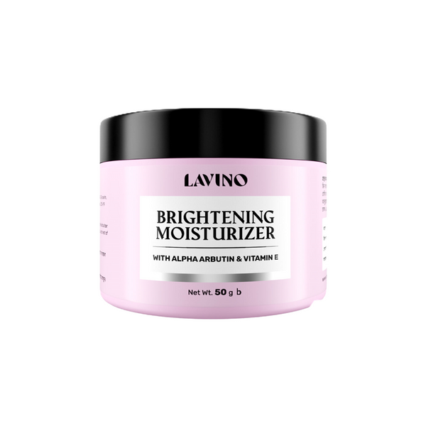 Lavino Brightening Moisturizer with Alpha Arbutin & Vitamin E 50g 