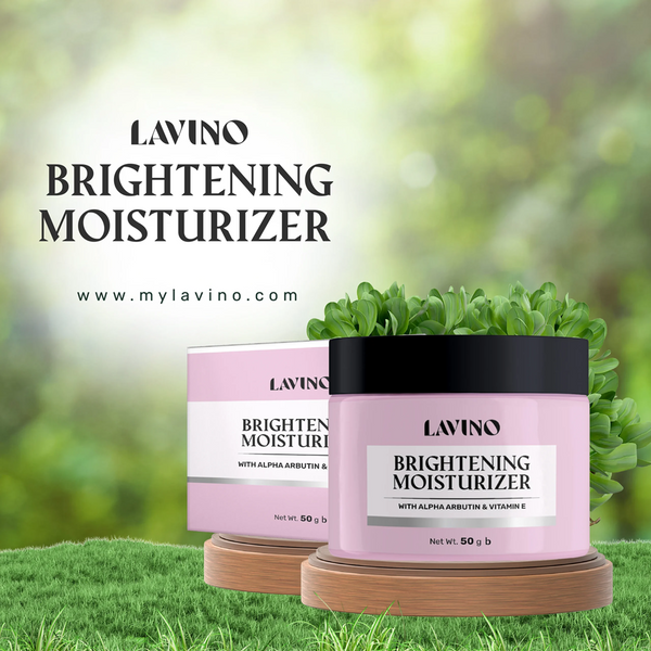 Lavino Brightening Moisturizer with Alpha Arbutin & Vitamin E 50g 