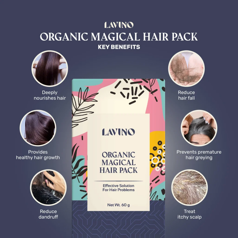 Lavino Organic Magical Hair Pack 60g