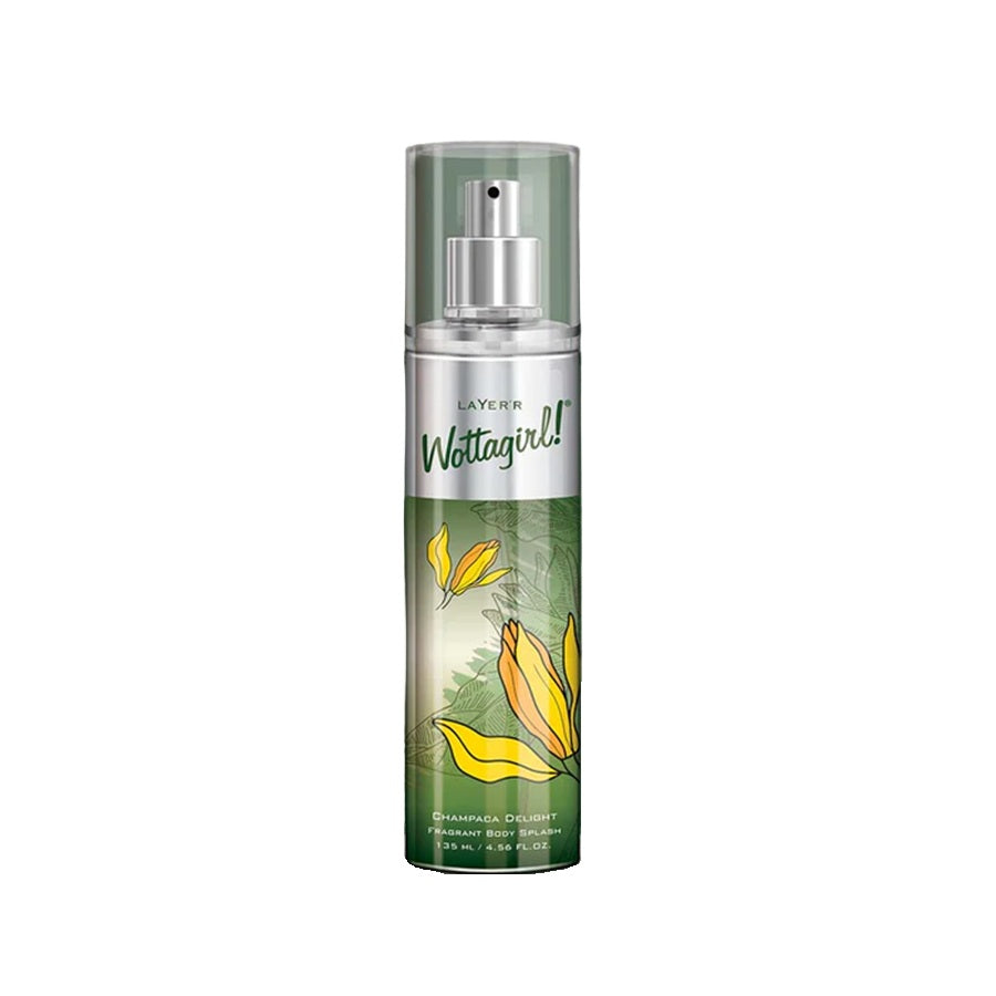 Layer’r Wottagirl Champaca Delight Fragrant Body Splash 135 ml – floral perfume for women