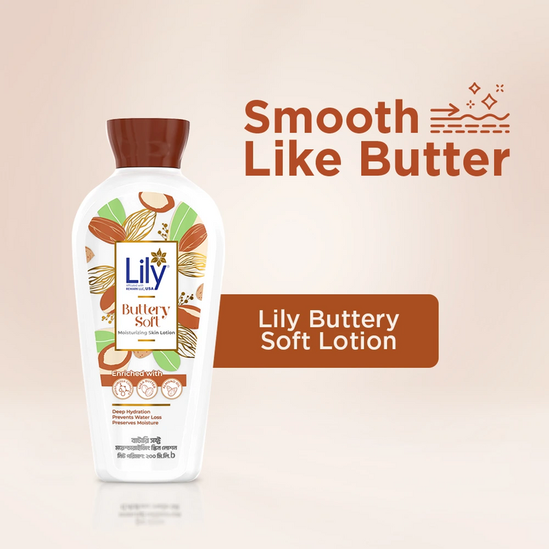 Lily Buttery Soft Moisturizing Skin Lotion 200ml