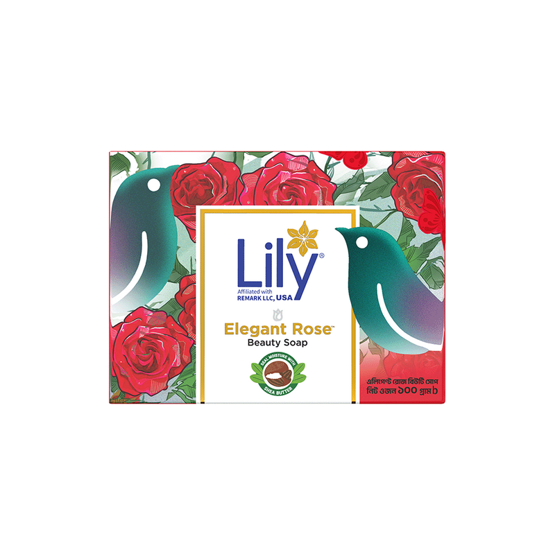 Lily Elegant Rose Beauty Soap 100g