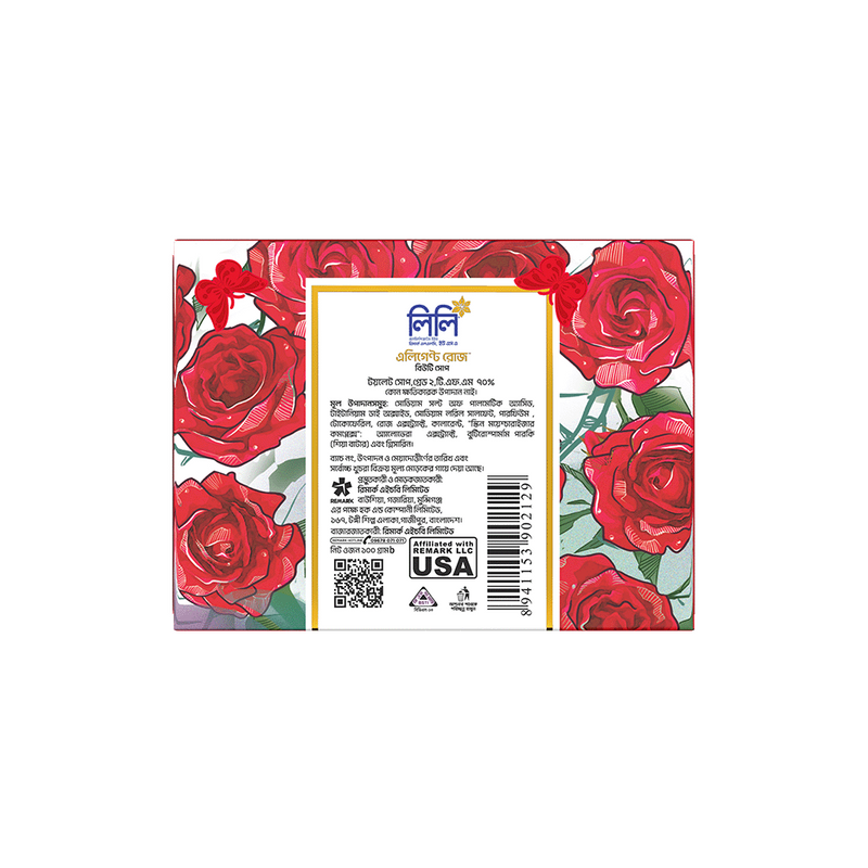 Lily Elegant Rose Beauty Soap 100g