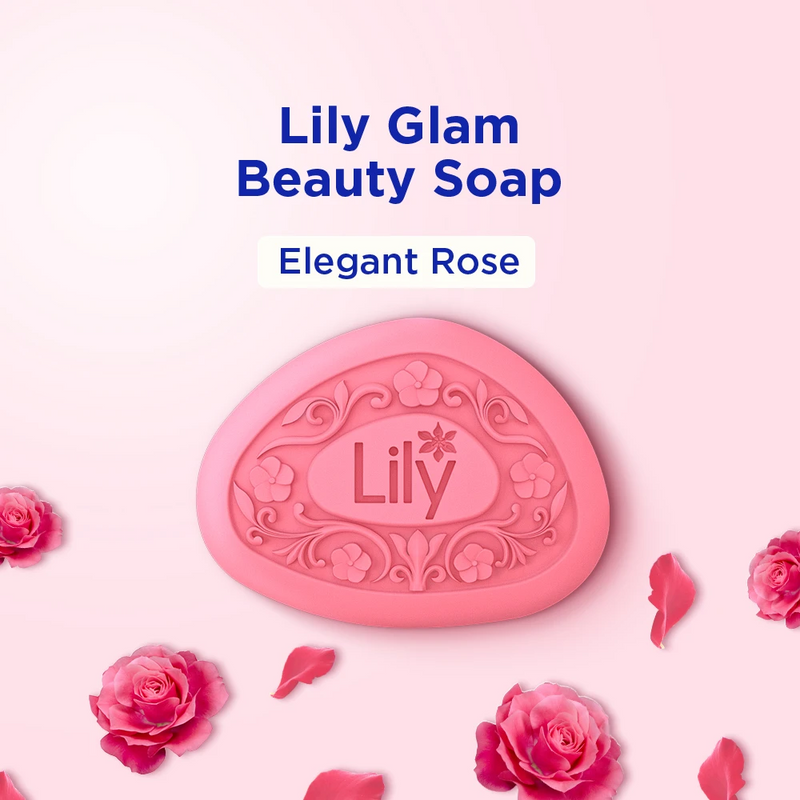 Lily Elegant Rose Beauty Soap 100g