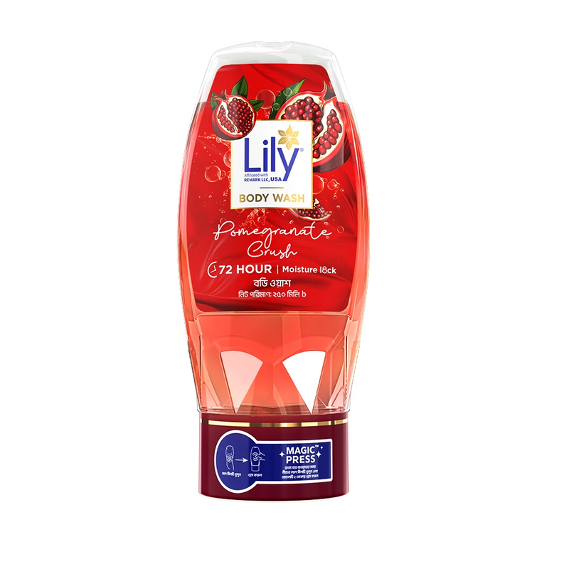 Lily Pomegranate Crush Body Wash 250ml