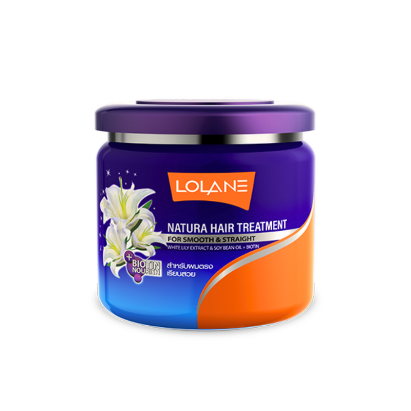 Lolane Natura Hair Treatment For Smooth & Straight 500g