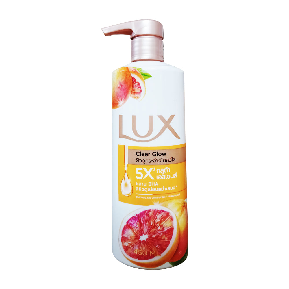 Lux Clear Glow Body Wash 450ml