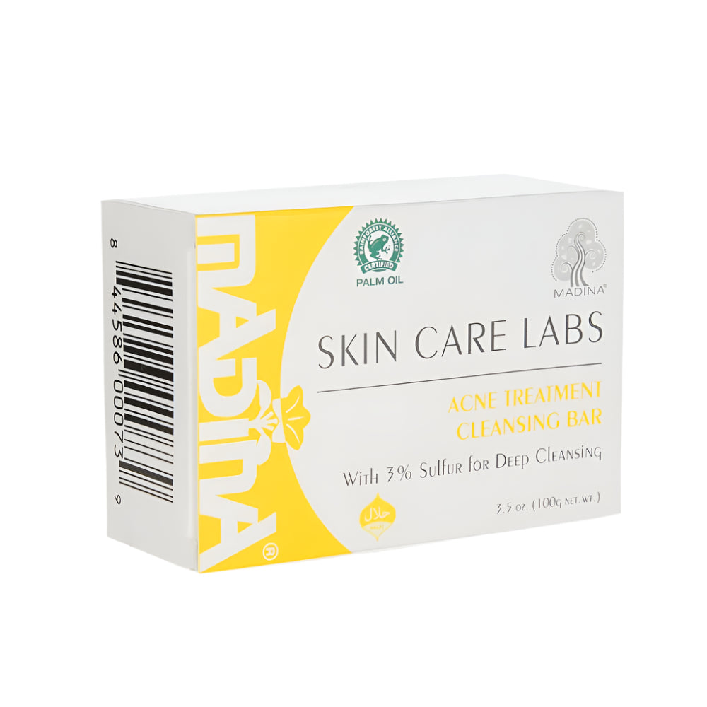 Madina Acne Treatment Cleansing Bar 
 100g (BD)