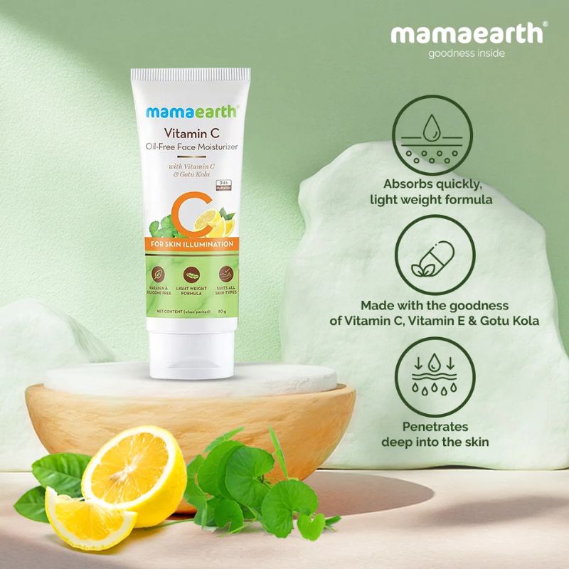 Mamaearth vitamin C face moisturizer