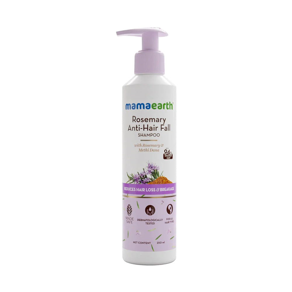 Mamaearth Rosemary Anti Hair Fall Shampoo bottle