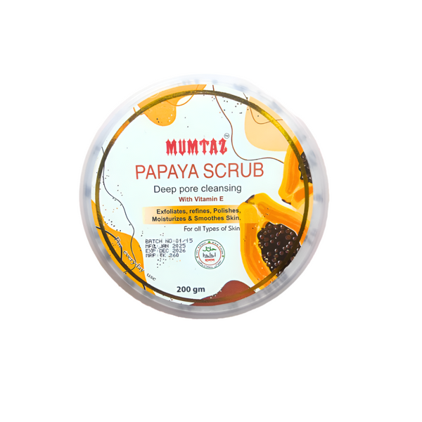 Mumtaz Papaya Scrub 200ml