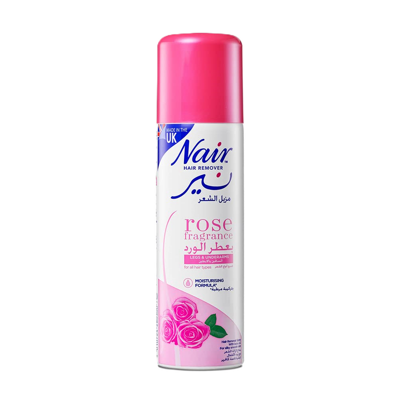 Nair Rose Fragrance Hair Remover Spray 200ml