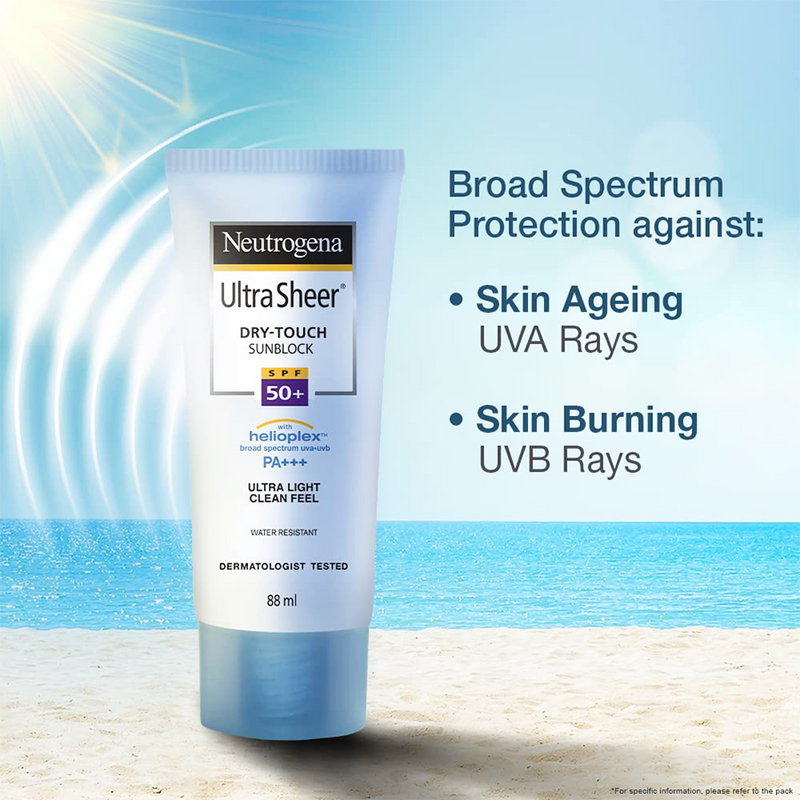 Neutrogena Ultra Sheer Dry-Touch Sunblock SPF 50+ 88ml