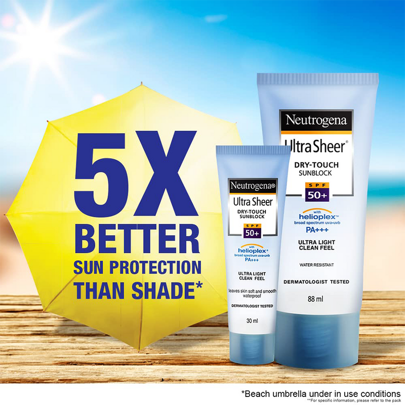 Neutrogena Ultra Sheer Dry-Touch Sunblock SPF 50+ 