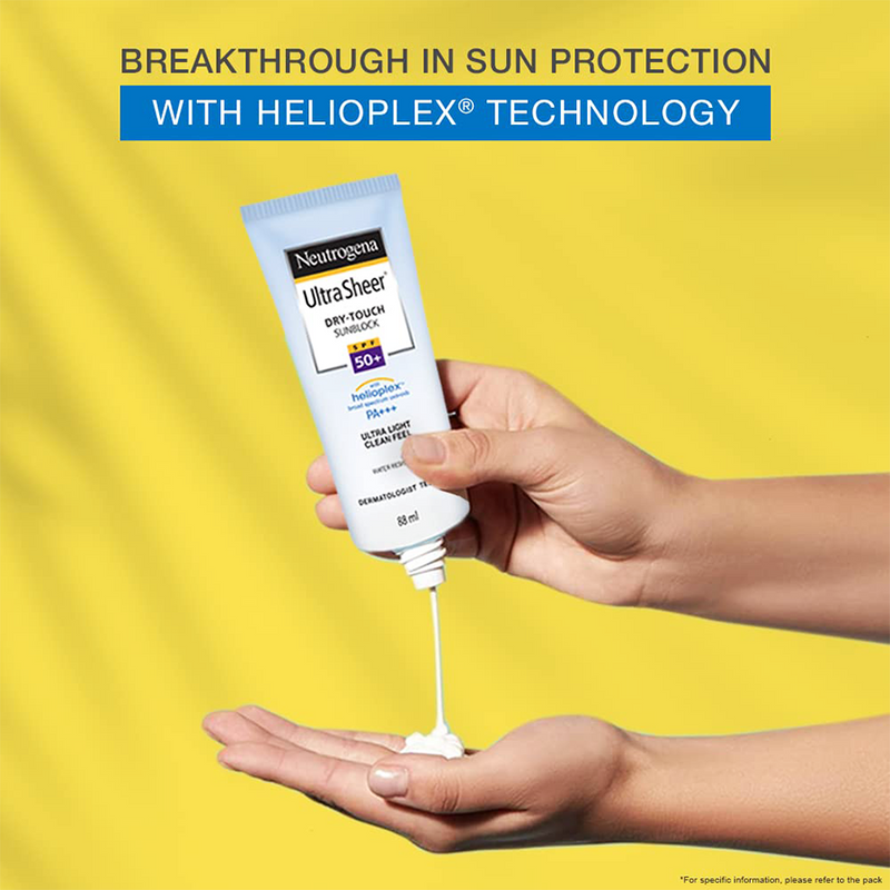 Neutrogena Ultra Sheer Dry-Touch Sunblock SPF 50+ 