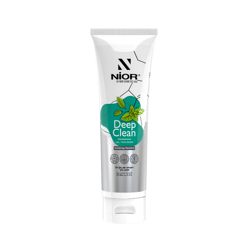 Deep Clean Gel Face Wash Soothing Menthol