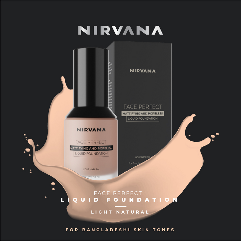 Nirvana Color Face Perfect Liquid Foundation 