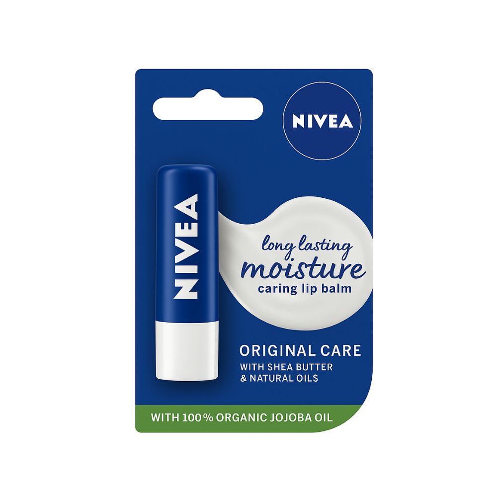 Nivea Long Lasting Moisture Caring Lip Balm 5.5ml (BD)