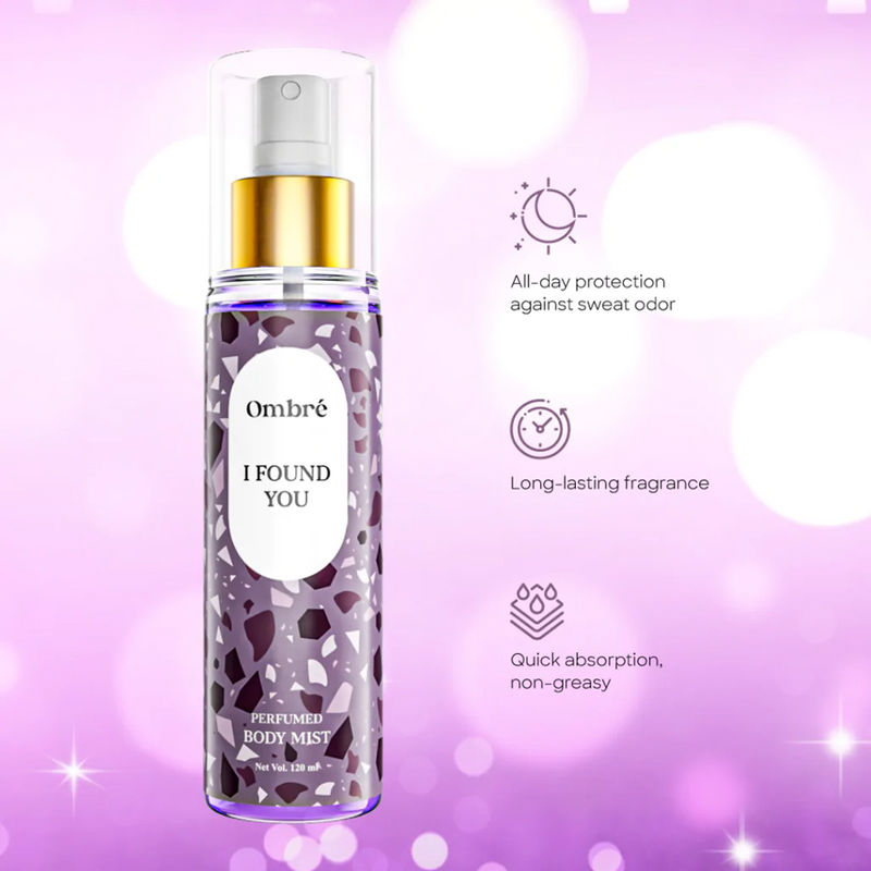 Ombré Body Mist Perfume I Found You 120ml