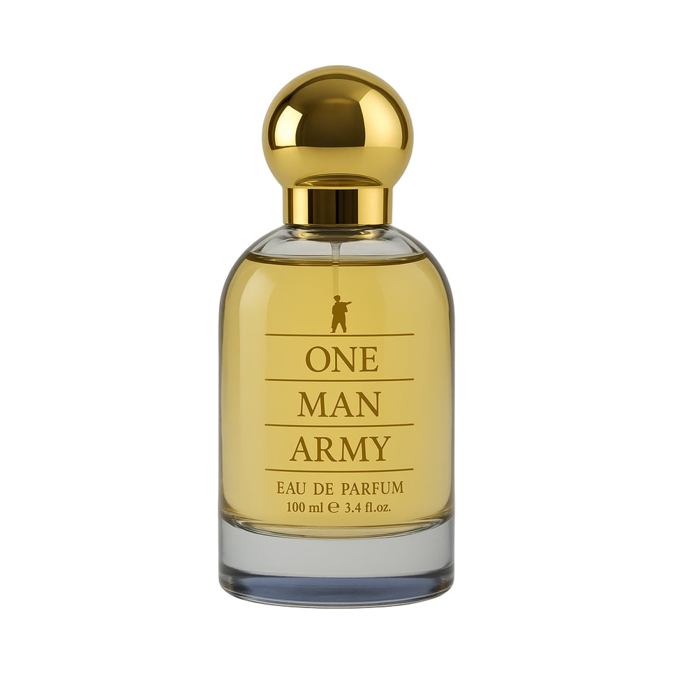 One Man Army Eau de Parfum 100ml – Long-lasting men’s fragrance in elegant bottle

